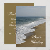 Beach Wedding Save the Date Notice (Voorkant / Achterkant)