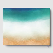 Beach Wedding Seafish Wedding Gastenboek (Achterkant)