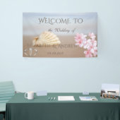 Beach Wedding, Seashell, Flower, Heart Wedding Ban Spandoek (Beurs)