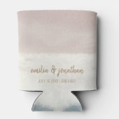 Beach Wedding Seaside/Oceanside Wedding Blikjeskoeler (Achterkant)