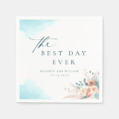 Beach Wedding Servet (Voorkant)