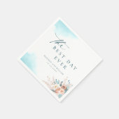 Beach Wedding Servet (Hoek)