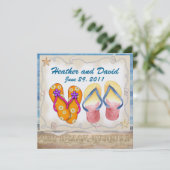 Beach Wedding - SRF Kaart (Staand voorkant)