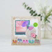 Beach Wedding - SRF Kaart (Staand voorkant)