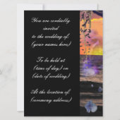 Beach Wedding-uitnodigingen Kaart (Voorkant)