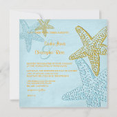  Beach Wedding-uitnodigingen Kaart (Achterkant)