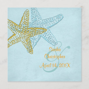  Beach Wedding-uitnodigingen Kaart