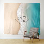 Beach Wedding Wandkleed (In Situ (horizontaal))