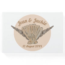 Beach Wedding Waterverf Sea Shells