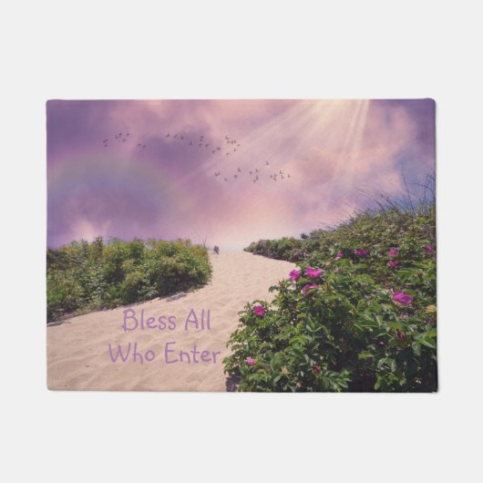Beach Welcome Blessing Deurmat (Voorkant)