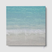 Beach Window with Ocean Surf  Gastenboek (Achterkant)