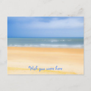 Beach Wish je was hier Briefkaart