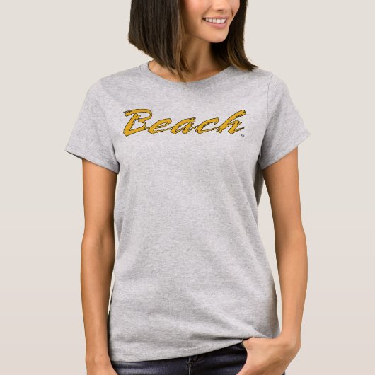Beach Wordmark T-shirt (Voorkant)