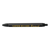 Beach Wordmark Zwarte Inkt Pen (Voorkant)
