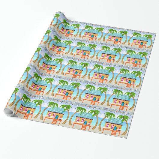 Beach Wrap - SRF Cadeaupapier (Uitgerold)