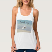 Beach Yoga Seabird Tanktop (Voorkant)