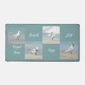 Beach Yoga Seabirds Terns Photographie (Recto)