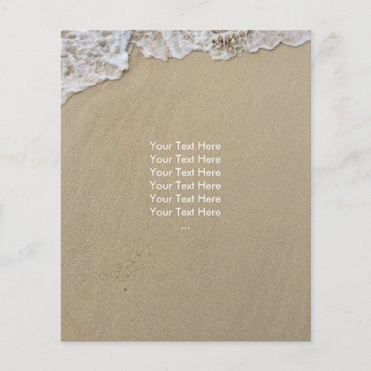 Beach & Zee Water Flyers (Voorkant)