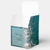 Beach Zee Water Sparkles Weduwen Bedankdoosjes (Geopend)