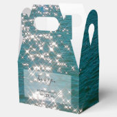 Beach Zee Water Sparkles Weduwen Bedankdoosjes (Geopend)