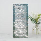 Beach Zee Water Sparkles Weduwen Menu (Staand voorkant)