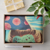 Beach Zombie Pin-up Tissuepapier (Geschenk)