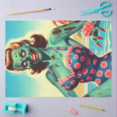 Beach Zombie Pin-up Tissuepapier (Craft)