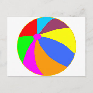 Beachball Briefkaart