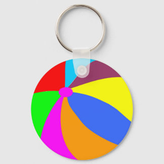 Beachball Sleutelhanger