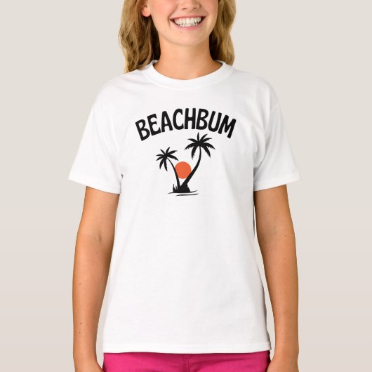 Beachbum Beach Summer T-Shirt (Voorkant)