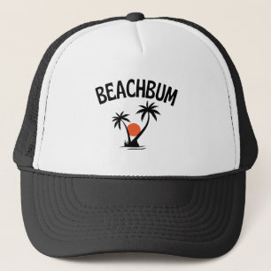 Beachbum Beach Summer Trucker Pet