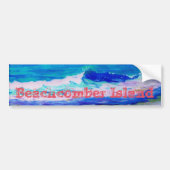 Beachcomber Bumpersticker (Voorkant)