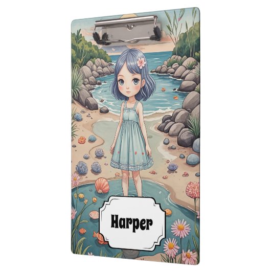 Beachcomber's Bliss gepersonaliseerd Klembord (Links)