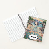 Beachcomber's Bliss gepersonaliseerd Notitieboek (Binnen)