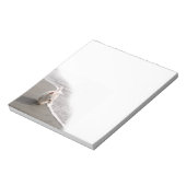 Beachcombing Westie-fotoblok Notitieblok (Gedraaid)