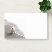 Beachcombing Westie Photo 10x6 Post-it Notes (Bureau)