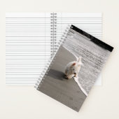 Beachcombing Westie Photo 6x8 Carnet (À l'intérieur)