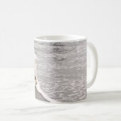 Beachcombing Westie Photo Coffee Mug (Devant droit)