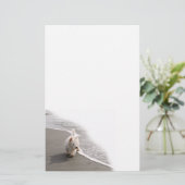 Beachcombing Westie Photo Papeterie (Debout devant)