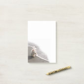 Beachcombing Westie Photo Post-It Notes (Sur un bureau)