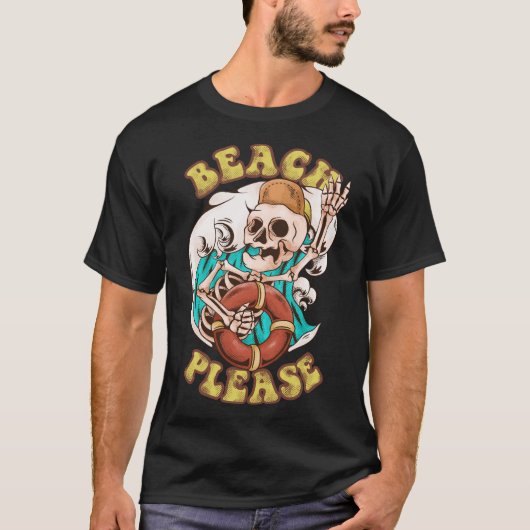Beache Please-Summer t-shirt (Voorkant)
