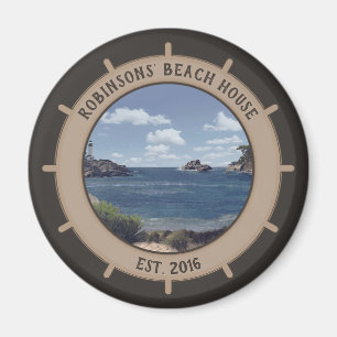 BeachHouse (aanpasbaar) Magneet