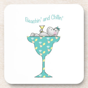 Beachin' en chillin'' onderzetter