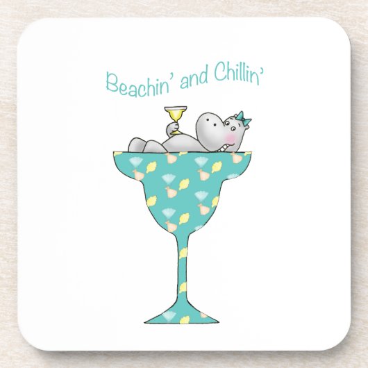 Beachine'' en chilline'' onderzetter (Voorkant)