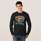 Beaching not Teaching Vacation Summer matching Tea T-shirt (Voorkant volledig)