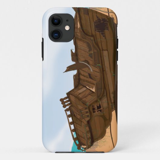 Beaching Shipwreck Case-Mate iPhone Case (Achterkant)