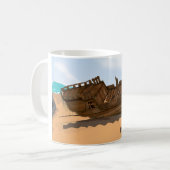 Beaching Shipwreck Koffiemok (Voorkant links)