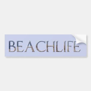 BEACHLIFE BUMPERSTICKER
