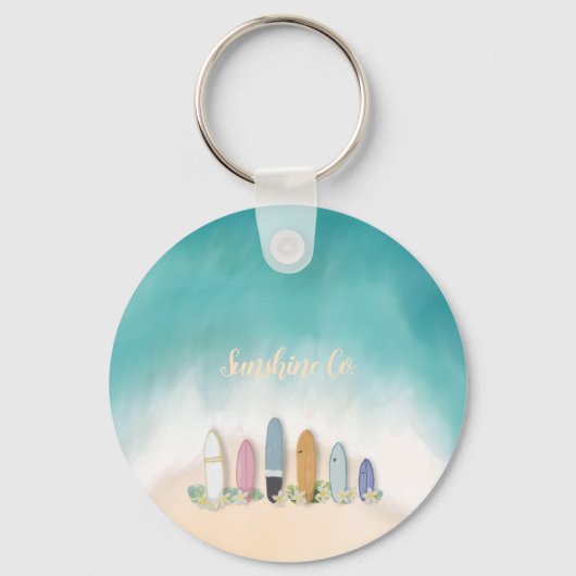 Beachly Sand en Sunshine Sleutelhanger (Voorkant)