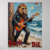 Beachside Blues: Lion's Riff Poster (Voorkant)